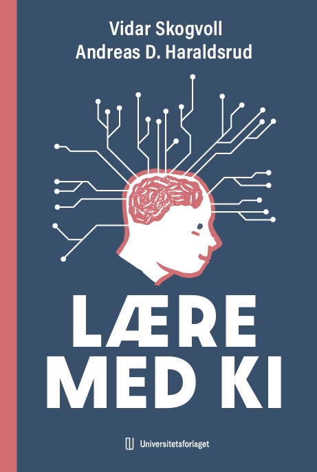 Omslaget til boka Lære med KI